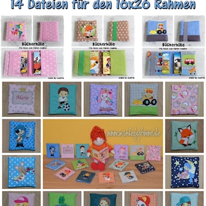 Mini boekomslagen - ITH voor 16 x 26 cm frames