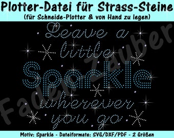 Plotter-Datei für Strass "Sparkle"