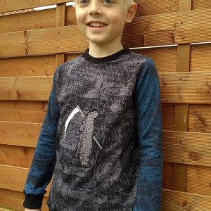 Aplicación de lentejuelas reversibles Grim Reaper - conjunto de archivos de bordado para el marco de 10 x 10 cm a 18 x 30 cm imagen 6