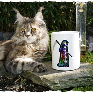 Aplicación de lentejuelas reversibles Grim Reaper - conjunto de archivos de bordado para el marco de 10 x 10 cm a 18 x 30 cm imagen 4