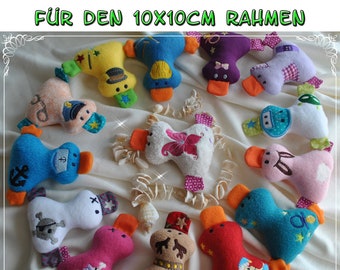 Entchen Set Vol. II in the hoop Größe S 10x10cm