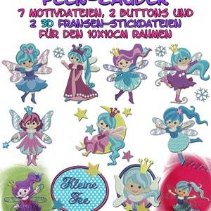 Fairy magic - motifs for the 10 x 10 cm frame