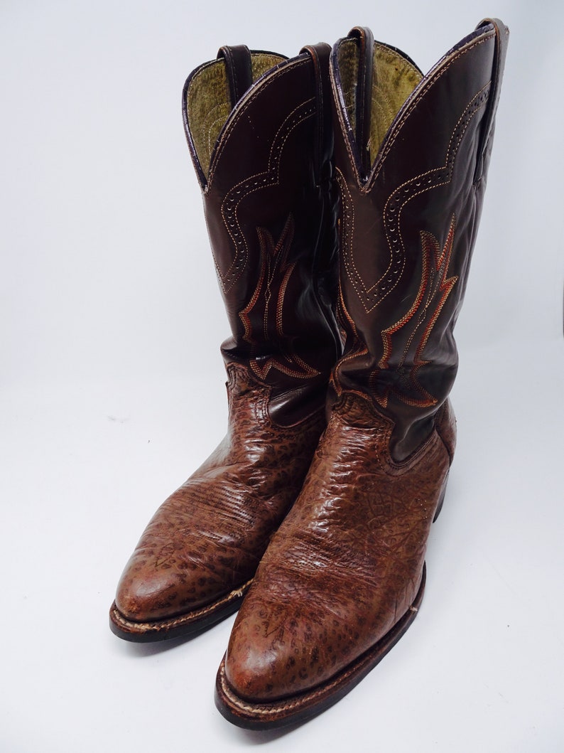 Lovely Mens Vintage 1960\u0027s Cowboy Boots Made In USA By \u0027El Paso\u0027 , USA 10M, UK 9
