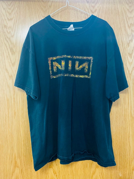 Ultra Rare Vintage 90's Nine Inch Nails Shirt, Ma… - image 2