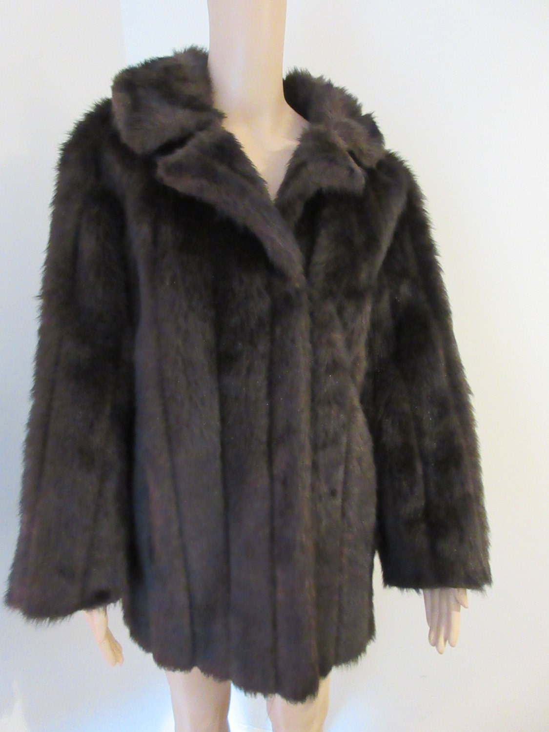 Vintage 1960's Glenn Models 'marno Mink' Faux Fur - Etsy Denmark