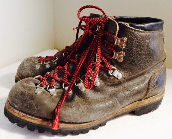 vintage style hiking boots