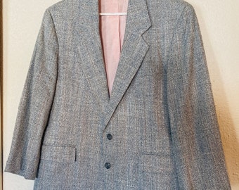 LOVELY Vintage 80's Mens Jacket / Blazer Made In USA By 'Levi Strauss' - Great!!