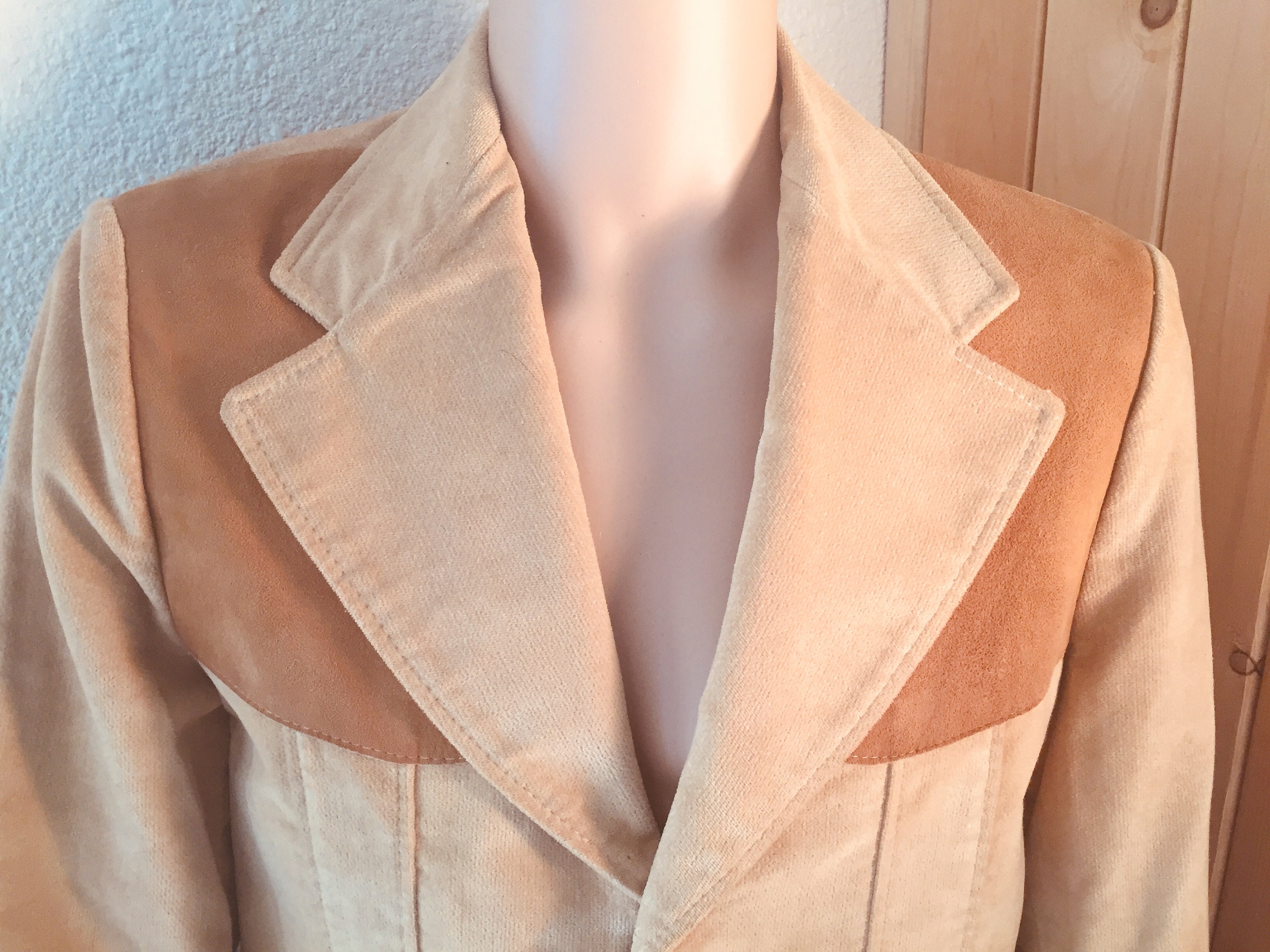 Image of Nice "Brad Whitney' Western Style Jacket Made in California, Usa - Chest 40 Inches