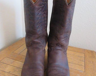 Mooie Womens vintage cowboy laarzen door ' Justin'-UK maat 6-Nice!