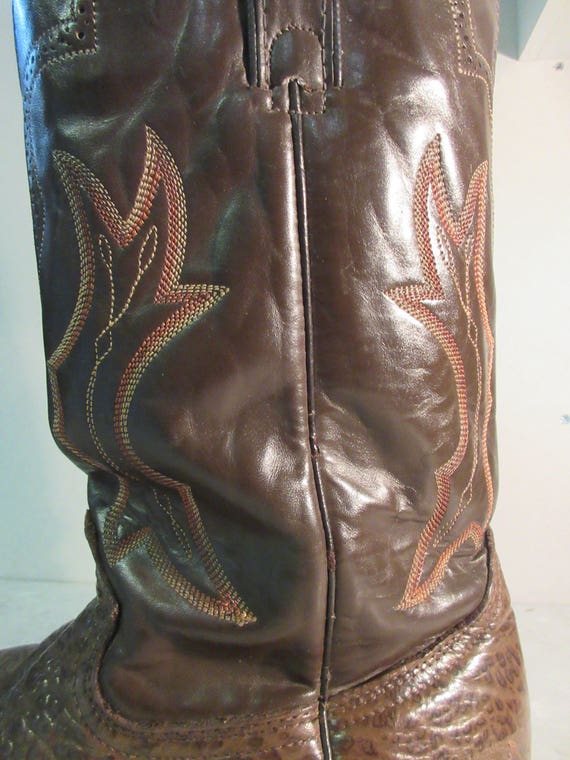 Really Lovely 1960's Mens Vintage Cowboy Boots Ma… - image 3