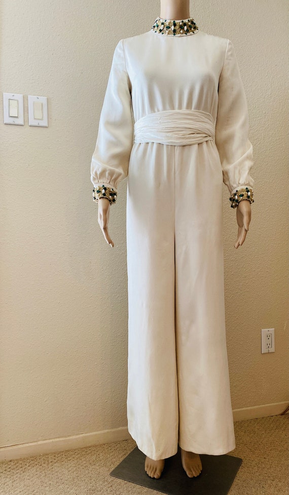 STUNNING Vintage late 60's 'Victor Costa' Jumpsuit