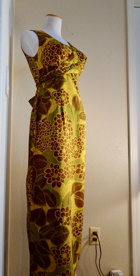 V LOVELY Vintage 1950's 'Kaikamahine' Hawaiian Dre