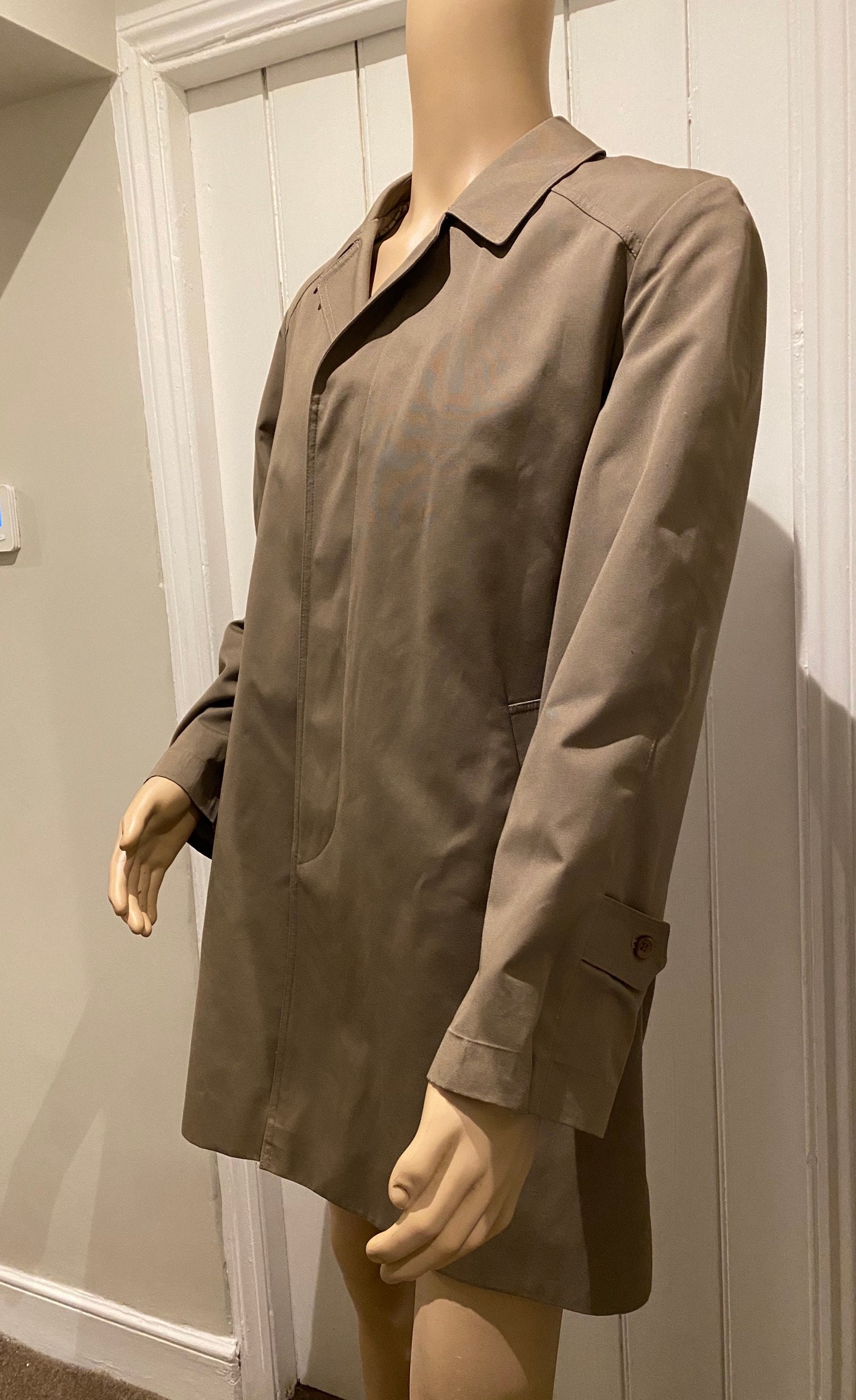 Image of Nice Mens Vintage 1980’S Raincoat, Made in England By ‘Dannimac’ - Great
