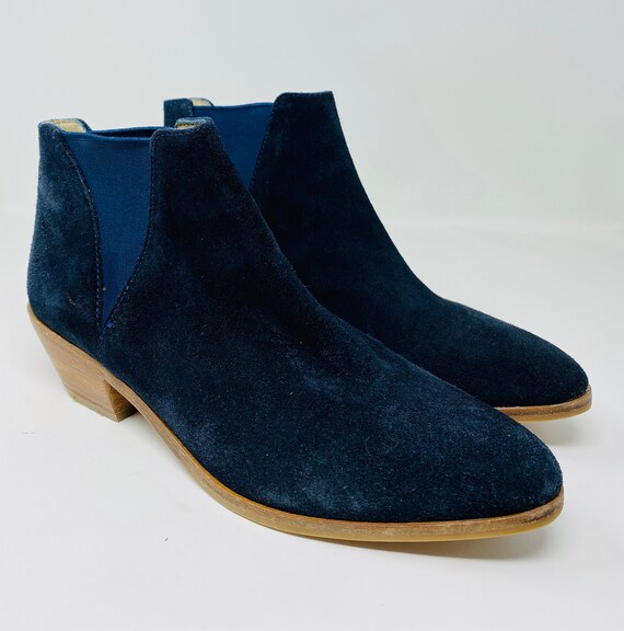 hobbs navy ankle boots