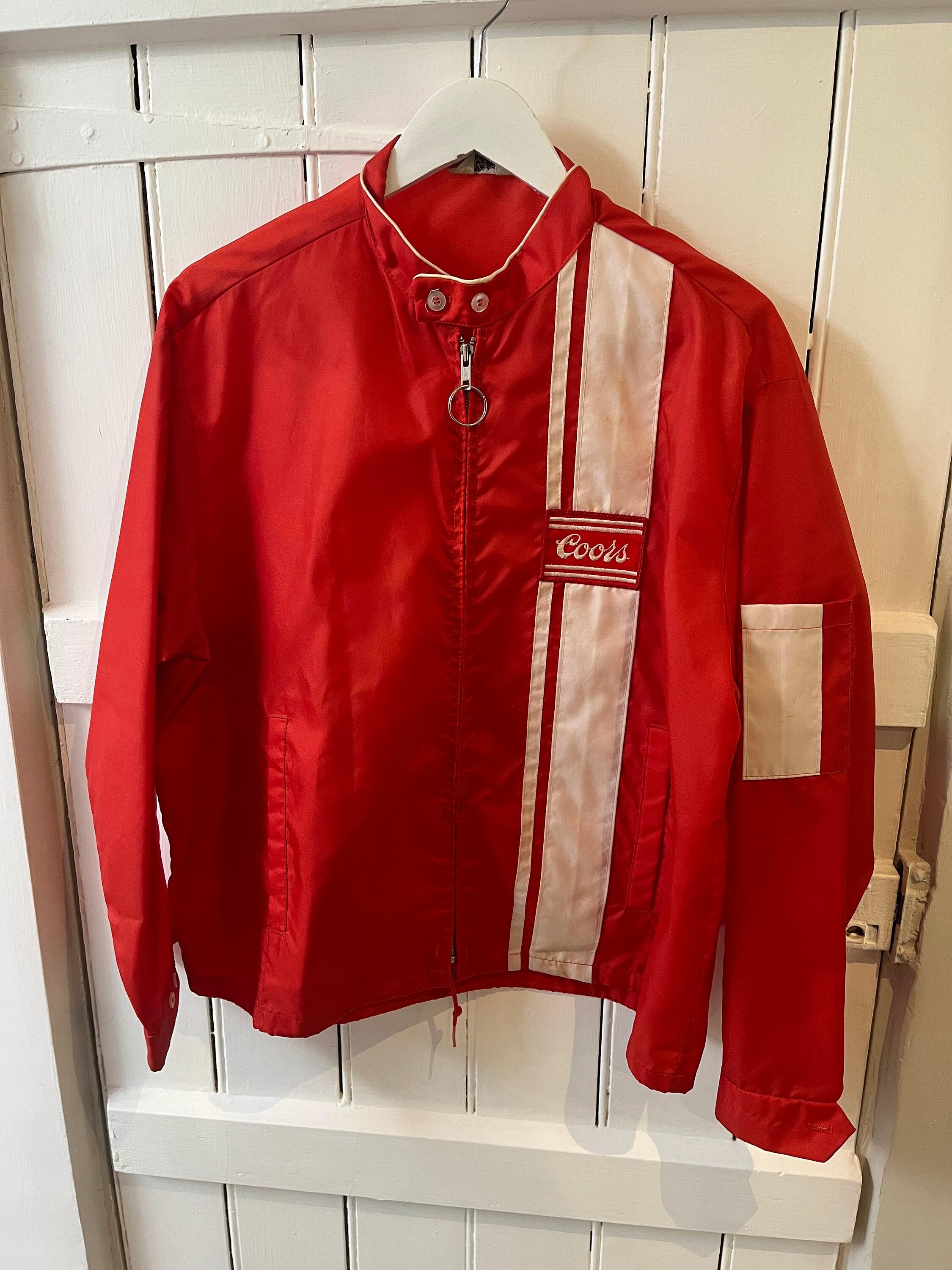 Lovely Vintage 1960's Red 'coors' Jacket, Made in USA by