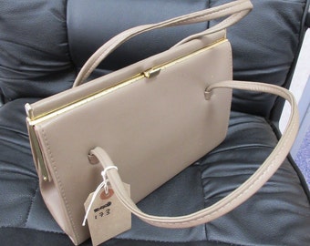 Vintage 1960's Kelly Style Handbag Made By 'Debenhams' - Lovely!!