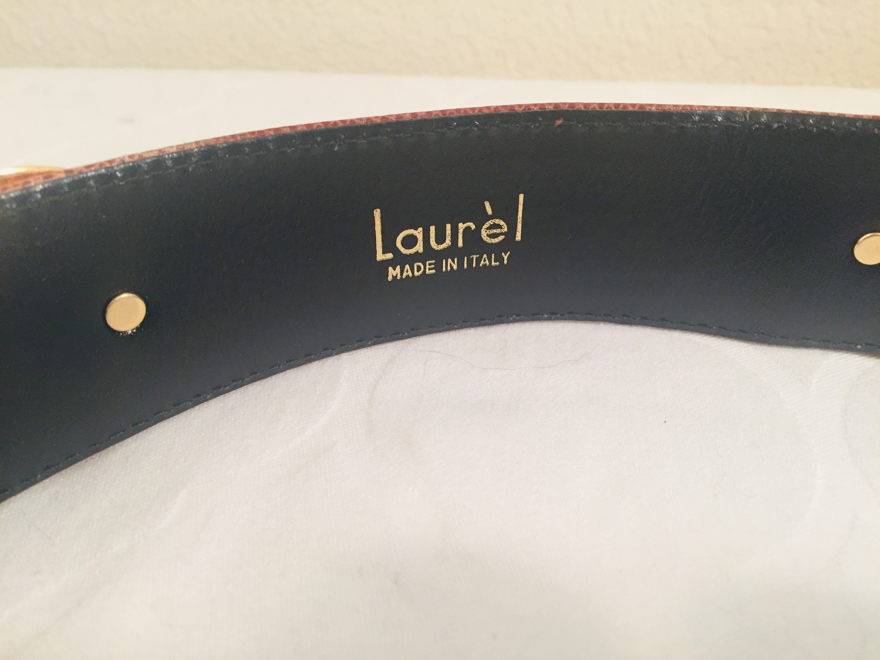 Laurèl made in Italy vintage belt Buy Top-Rated Women main image 3