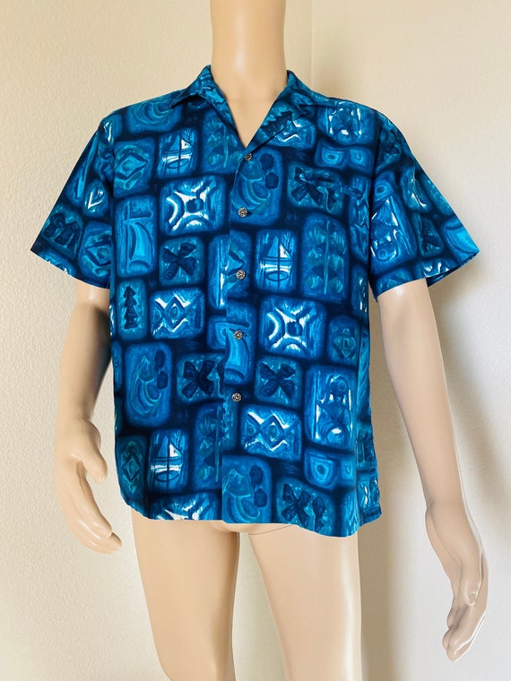 NICE Vintage 1950's 'Kamehameha' Hawaiian Shirt, B