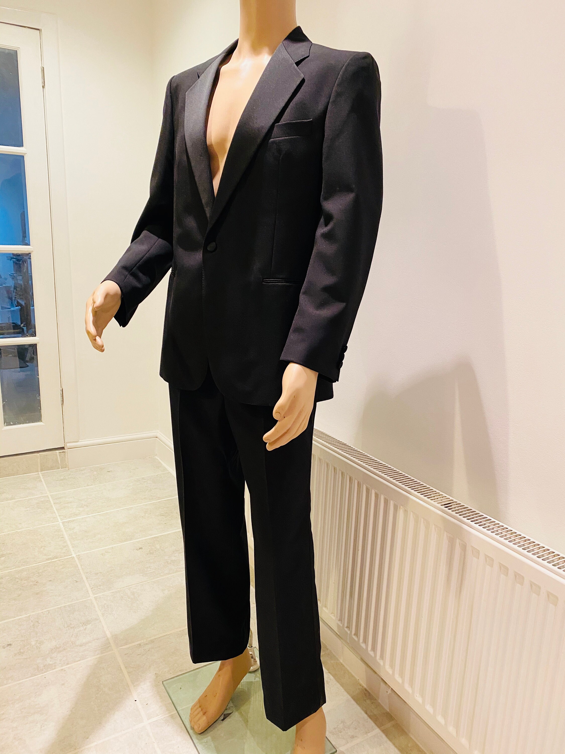 Image of Lovely Vintage "st Michael' Mens Dinner Suit, Made in Israel, Jacket & Trousers - Great