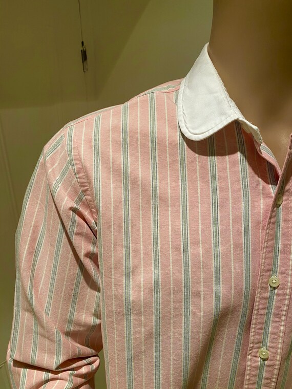 NICE Vintage 1980's Mens Shirt, Made By 'POLO, Ra… - image 6