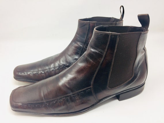 russell and bromley suede chelsea boots