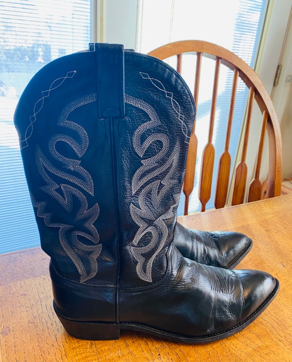 NICE Pair Of Mens Cowboy Boots Made In USA By 'Da… - image 2