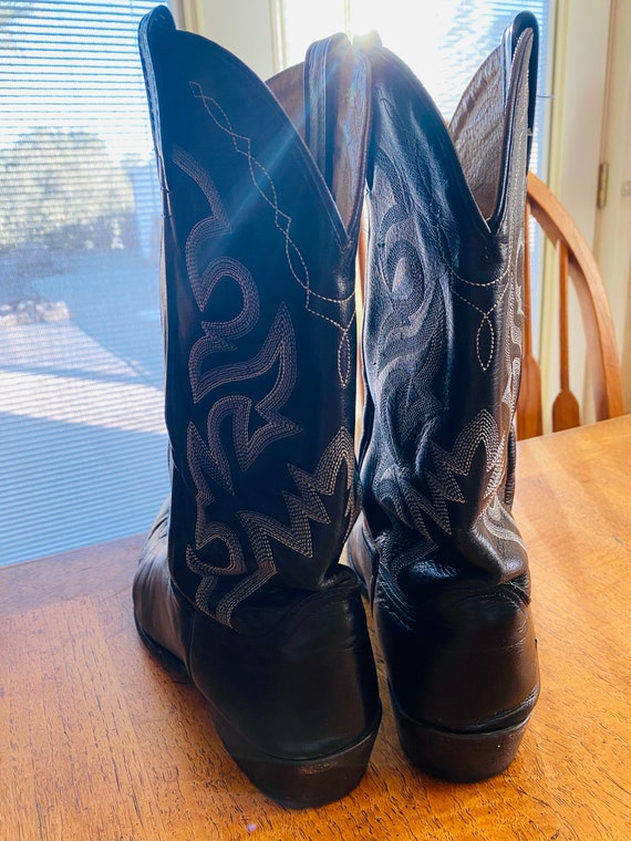 NICE Pair Of Mens Cowboy Boots Made In USA By 'Da… - image 6