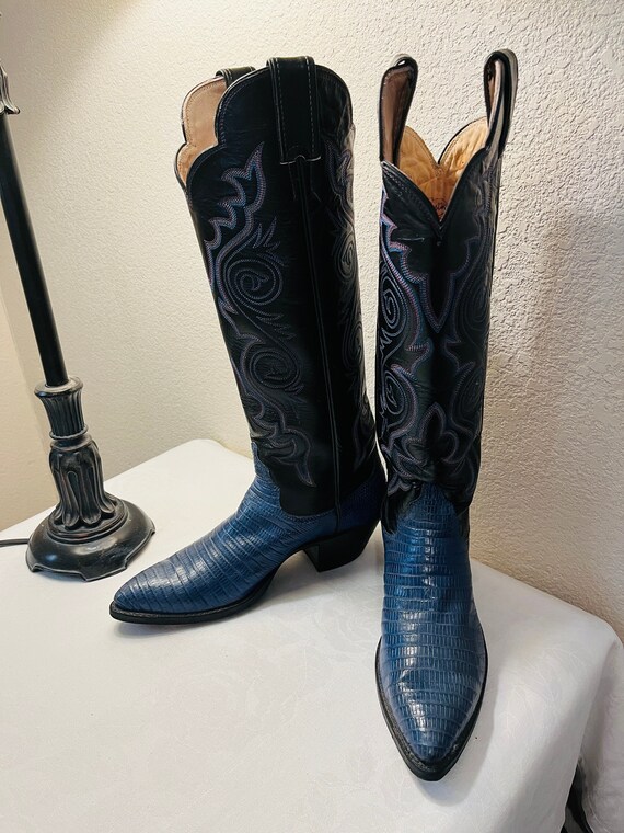 BEAUTIFUL Vintage Womens 'Justin' Tall Cowboy Boot