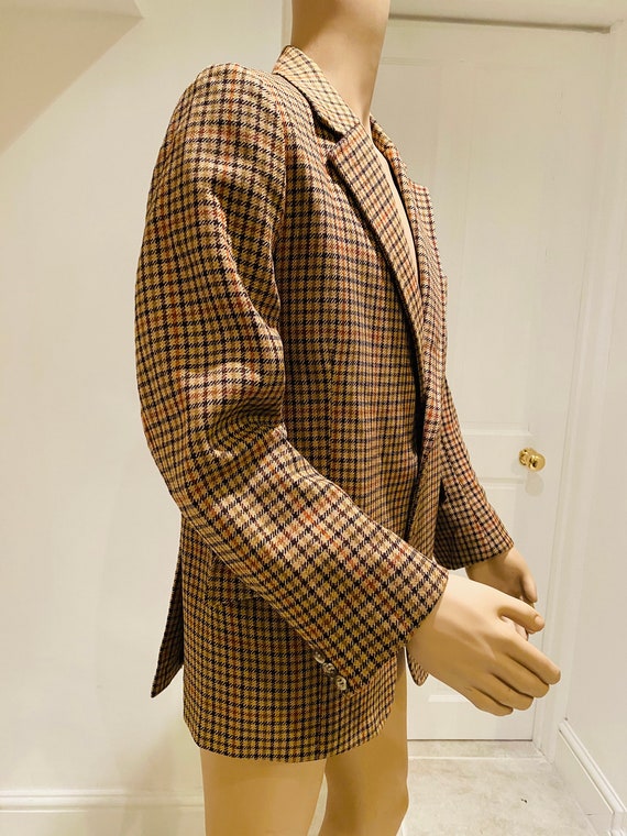 LOVELY Mens Vintage 1950's Tweed Jacket Made By '… - image 4