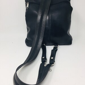 LOVELY Vintage 1990's 'Bosboom' Leather Backpack Handbag, Made In THE NETHERLANDS - Cute!!