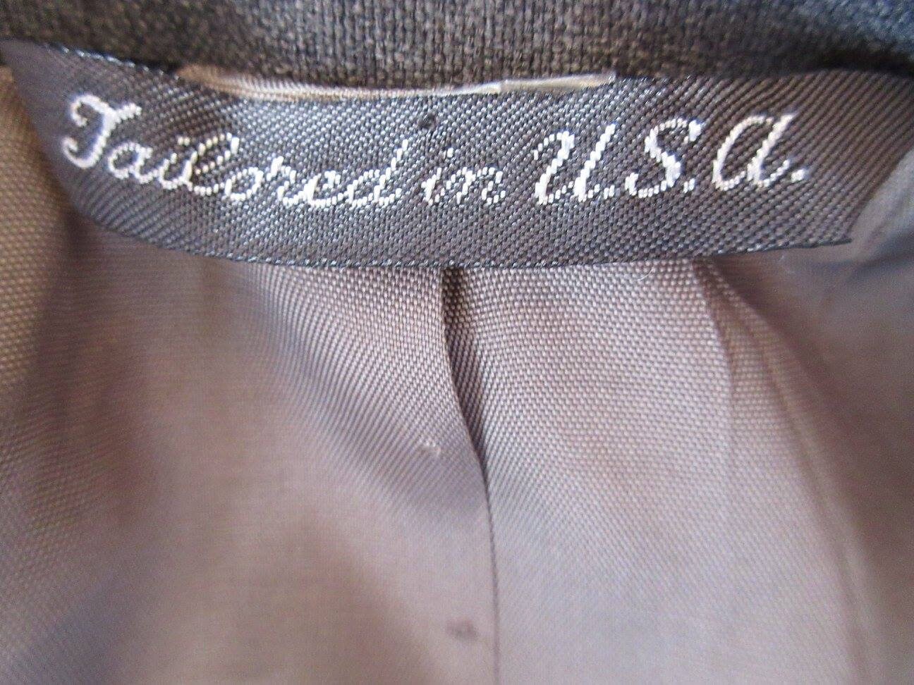 Image of Nice Mens Vintage Western Style Jacket, Made in Usa By "Wrangler', Chest 44" - Great