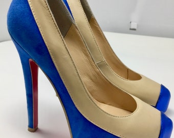 BEAUTIFUL 'Christian Louboutin' Schuhe Made In ITALY, europäische Größe 35, GORGEOUS!!