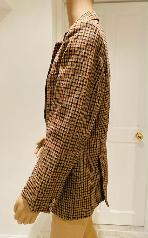 LOVELY Mens Vintage 1950's Tweed Jacket Made By '… - image 7