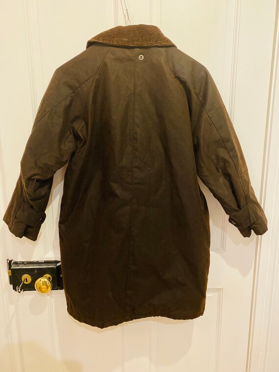 NICE Children's Vintage Waxed Jacket Made In ENGL… - image 3