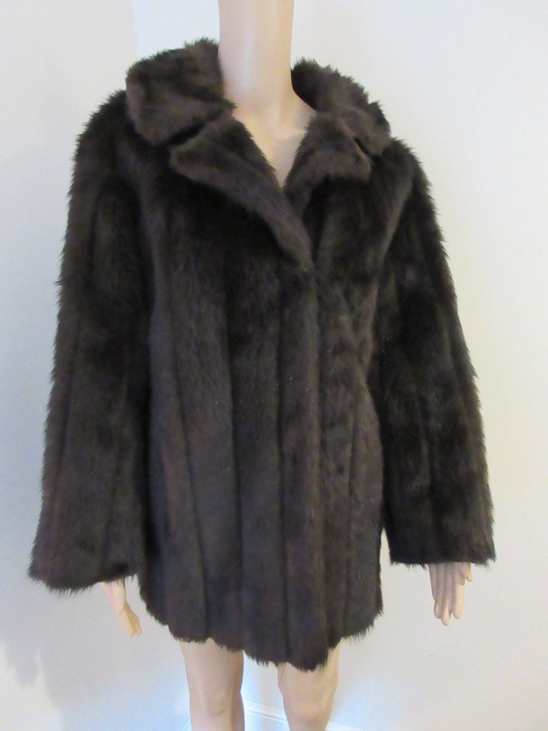 Vintage 1960's Glenn Models 'marno Mink' Faux Fur - Etsy Denmark