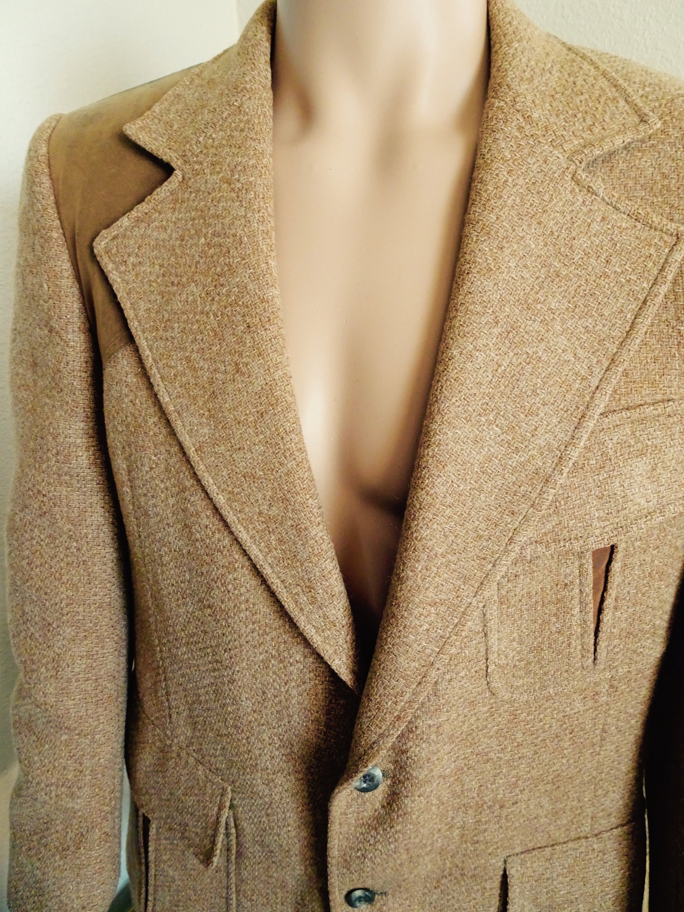 Image of V Great Mens Vintage 1960's "Johnny Carson' Jacket, Made in Usa - Chest 40"