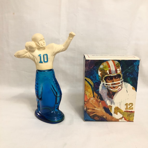 Vintage Avon Pass Play Sure Winning Bracing Lotion Football Player