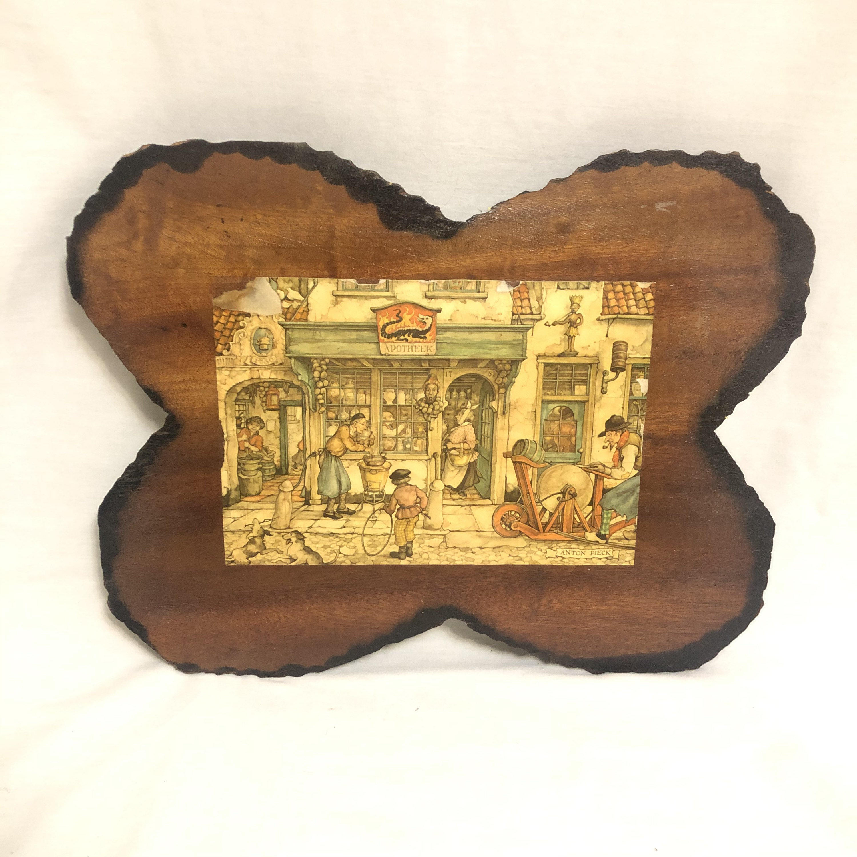 Vintage Anton Pieck Apotheek Print Wall Art, Mid Century Home
