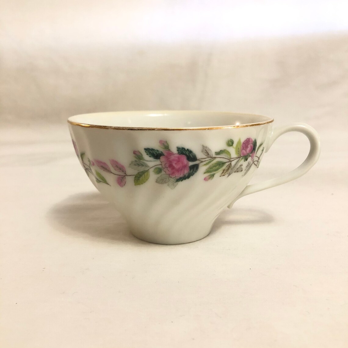 Creative Fine China 2345 Japan Regency Rose Tea Cup and Saucer Etsy