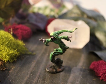 Green shrieking ghost - painted mini