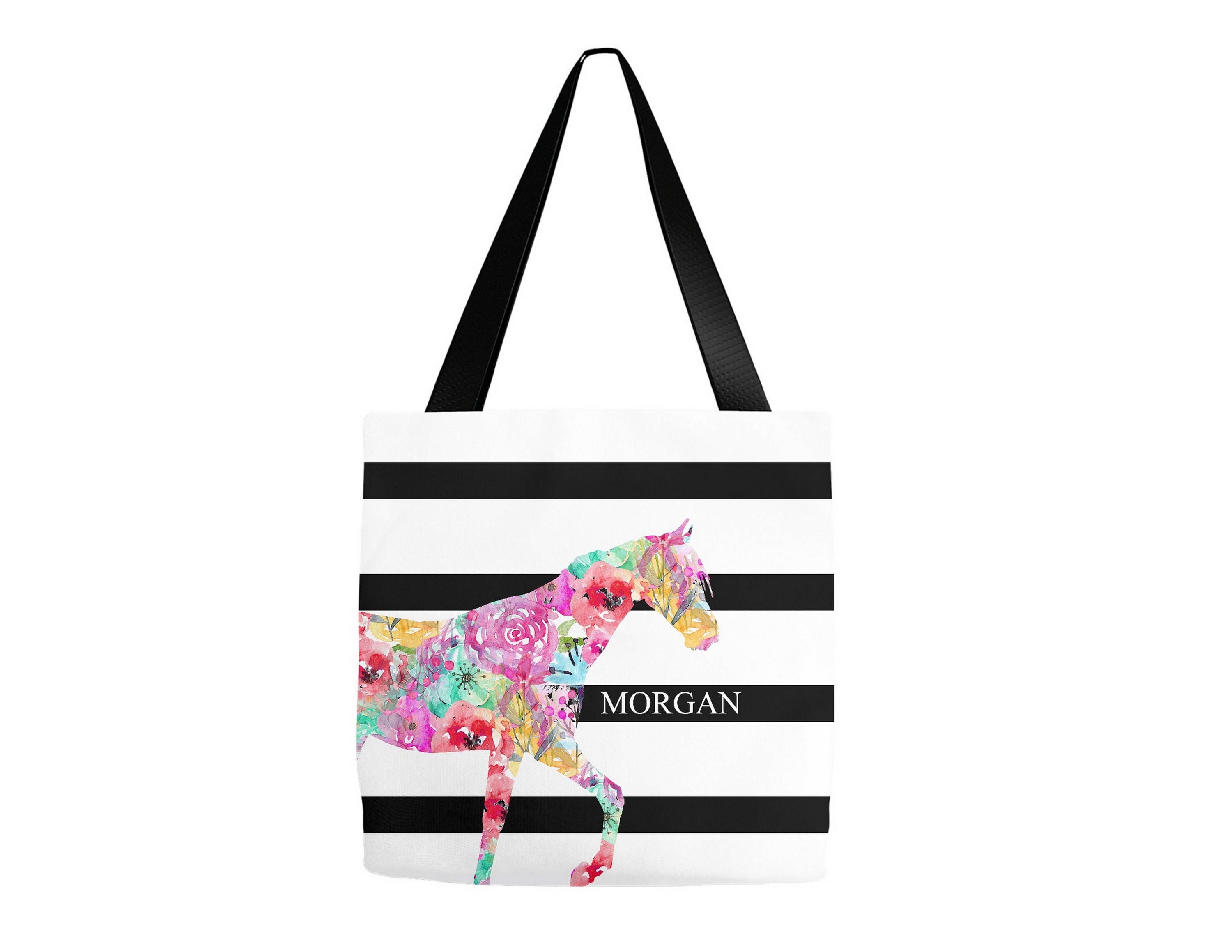 Horse Tote Bag Stylish bag Gifts for Her Horse Lover Gift Etsy