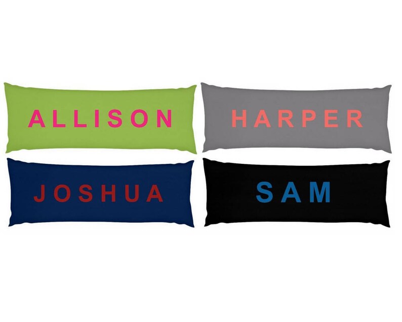 Body Pillow Case Body Pillow Cover Personalized Body Pillow Etsy