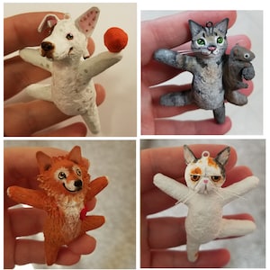 Custom Pet Ornament Sculpture