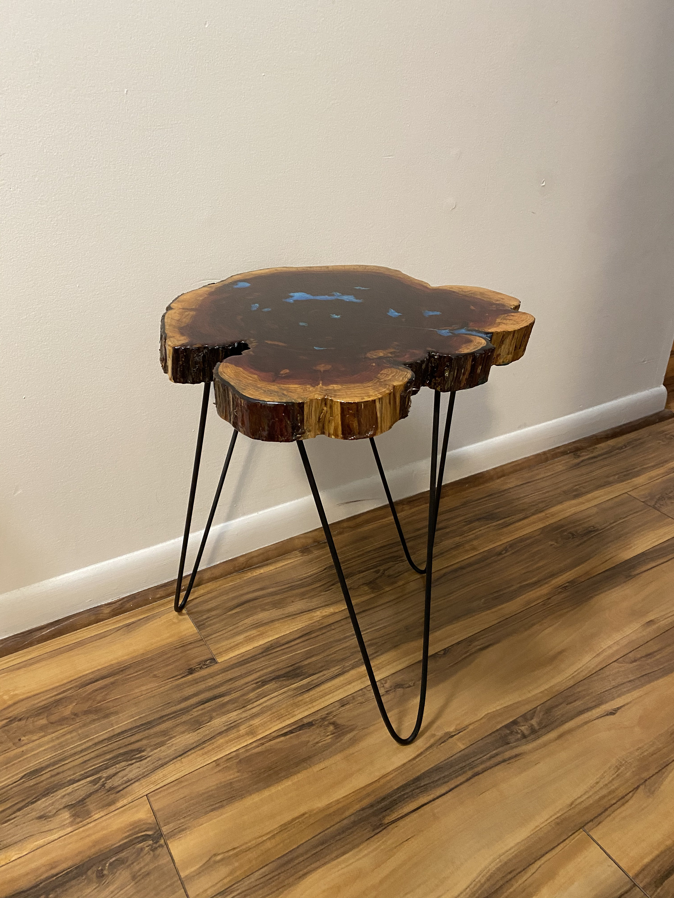 Cedar End Table Etsy