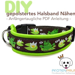 DIY Padded Collar Instructions PDF Download File *German ONLY*