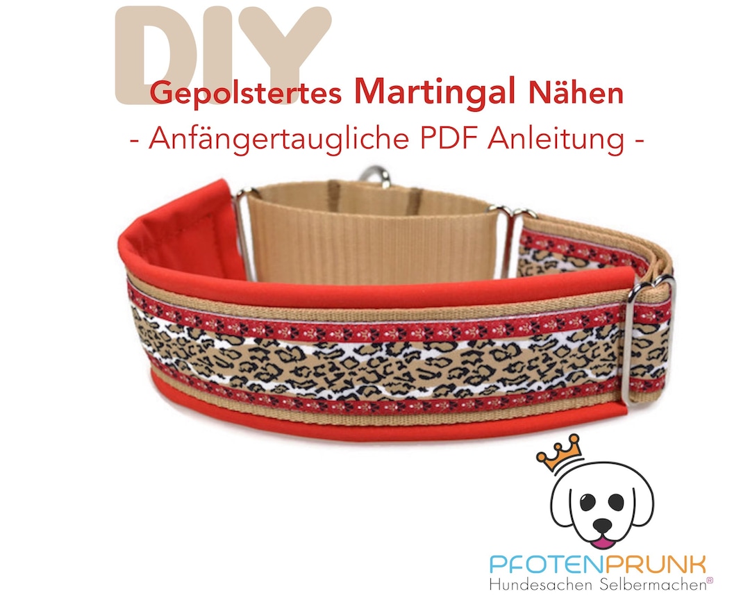 DIY Martingale Collar Instructions PDF Download File german ONLY Etsy