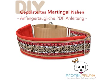 DIY Martingale Collar Instructions PDF Download File *German ONLY*