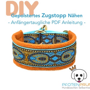 DIY Train Stop Collar Instructions PDF Download File *German ONLY*