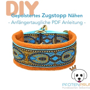 DIY Train Stop Collar Instructions PDF Download File *German ONLY*