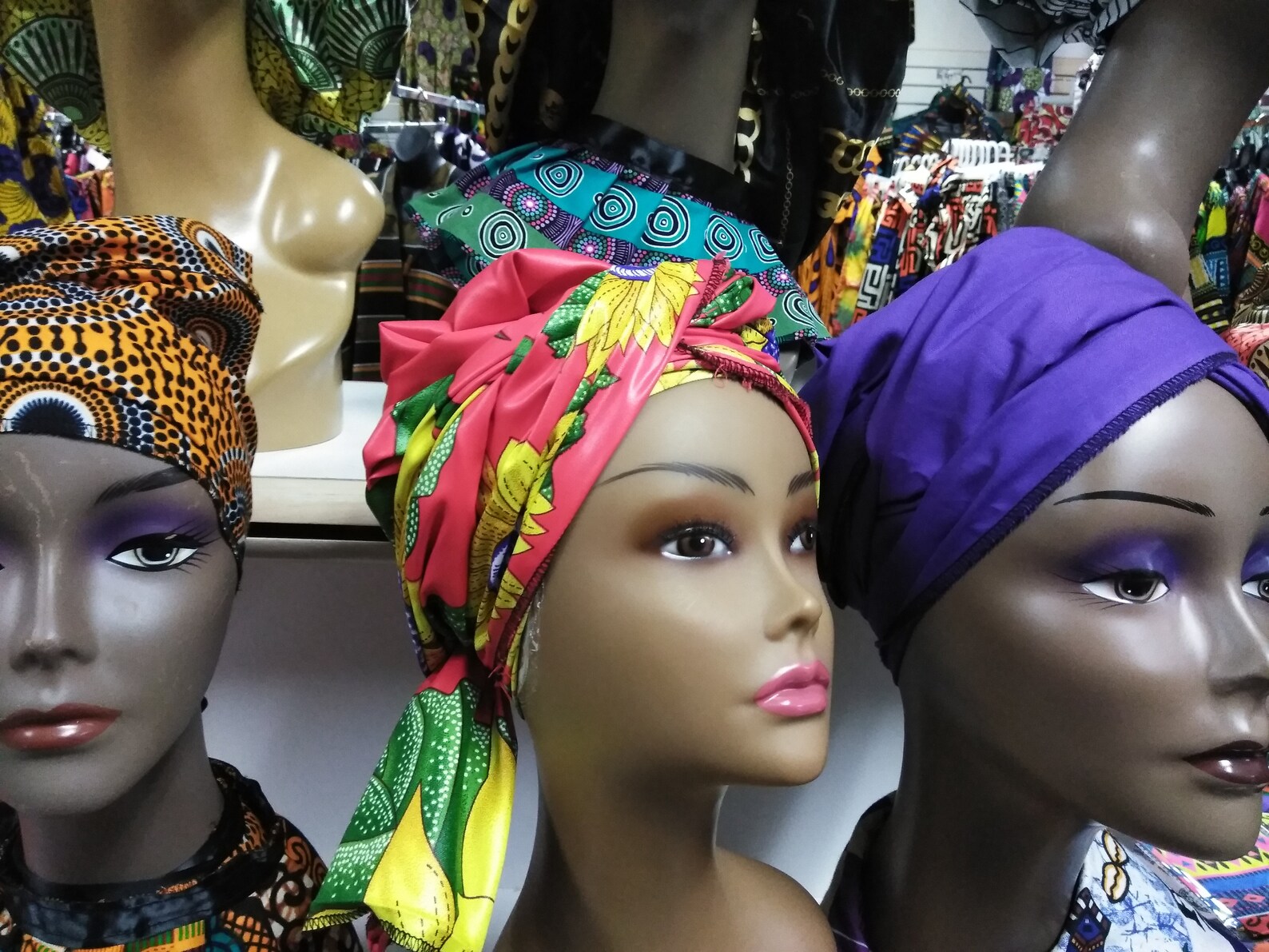 Wholesale African Head Wrap Fabric Head Scarf Fabric Long Etsy